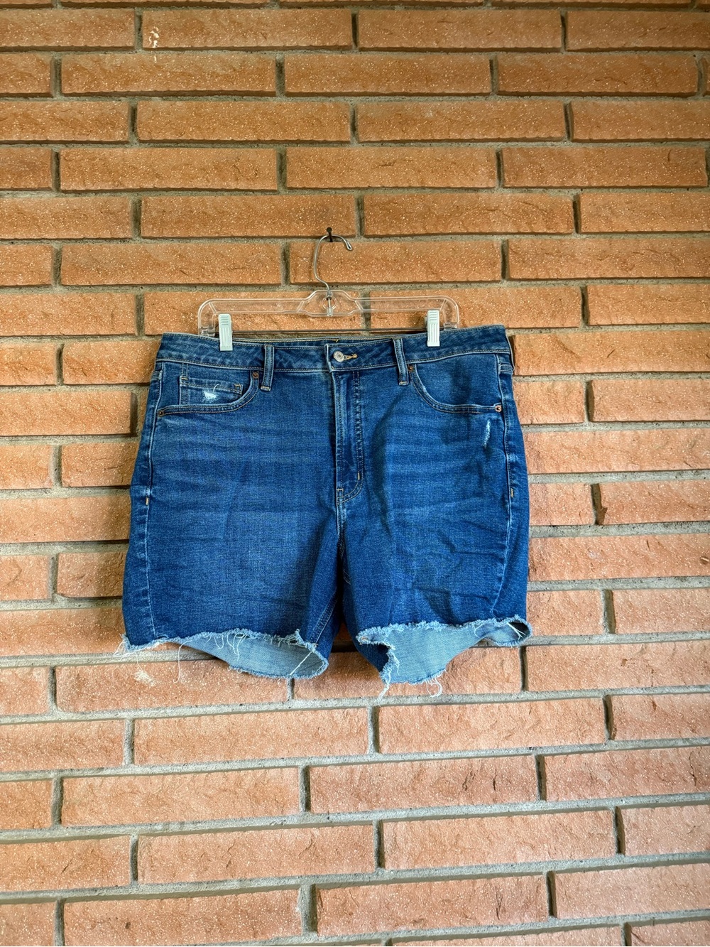 Old Navy Dark Blue Denim Cutoff Shorts